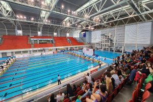 DLRG Grefrath Gruppe nimmt an Saarland-Wettbewerb teil - Grefrath DLRG Schwimmteam bei Special Olympics